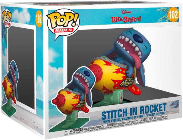 Stitch Rocket (Tbc) Lilo & Stich Pop Vinyl Ride Super Deluxe - 2