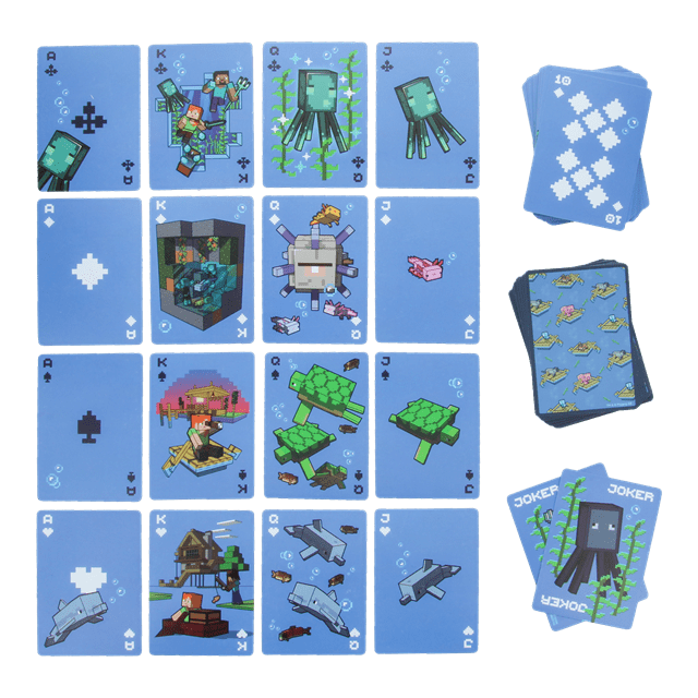 Minecraft Waterproof Playing Cards - 3