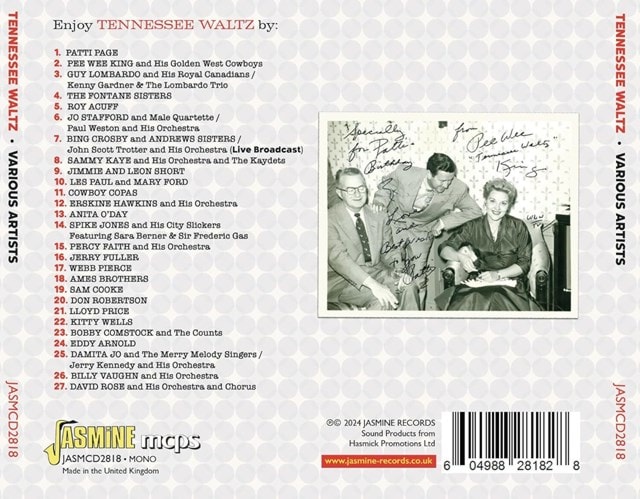 Tennessee Waltz: The Many Moods of a Smash! - 1