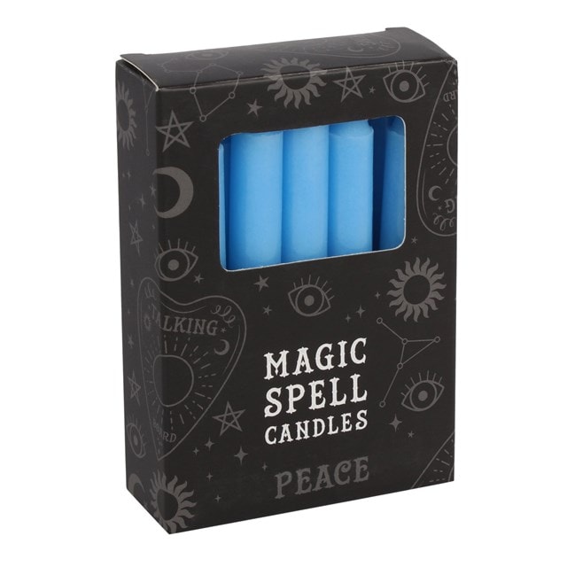 Light Blue Spell Candle Set Of 12 - 1