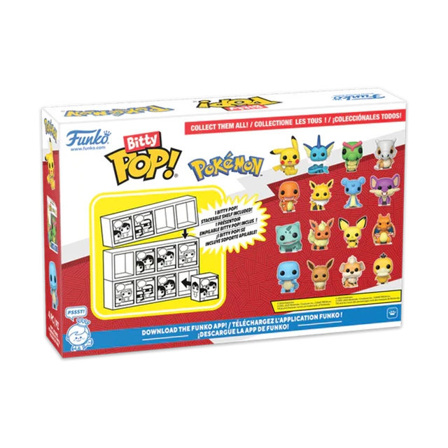 Pikachu Pokemon Funko Pop Bitty 4 Pack - 2