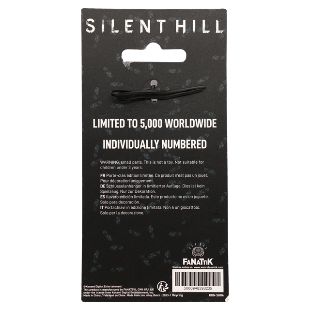 Silent Hill Limited Edition Hotel Keyring - 2