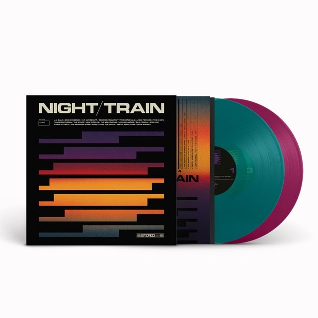 Night Train: Transcontinental Landscapes 1968-2019 - Transparent Petrol/Magenta Sky 2LP - 1