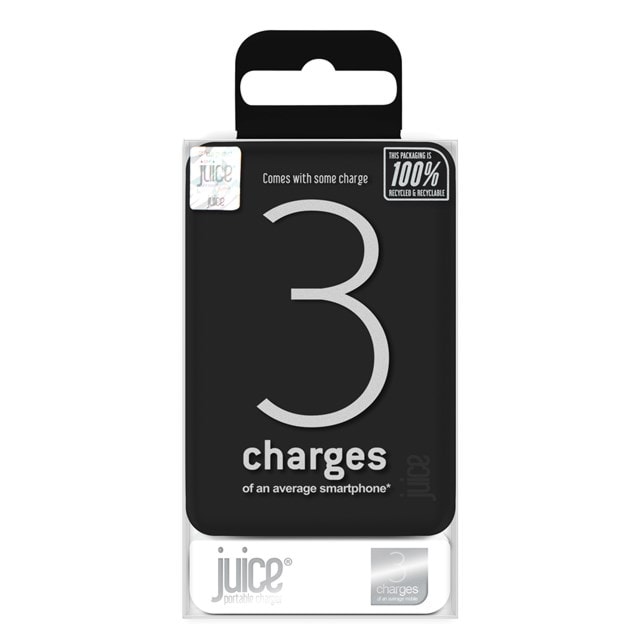 Juice Black 3 Charge 10000mAh Power Bank - 1