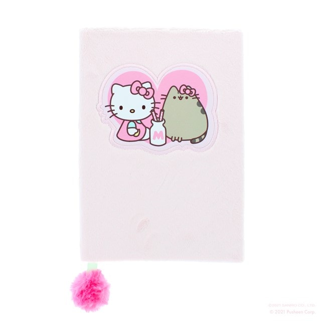Hello Kitty x Pusheen Plush Notebook Stationary Free shipping over