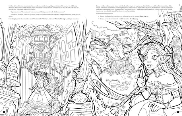 Fearne Calloway's Fey Fantasy: A Colouring Adventure Colouring Book - 5