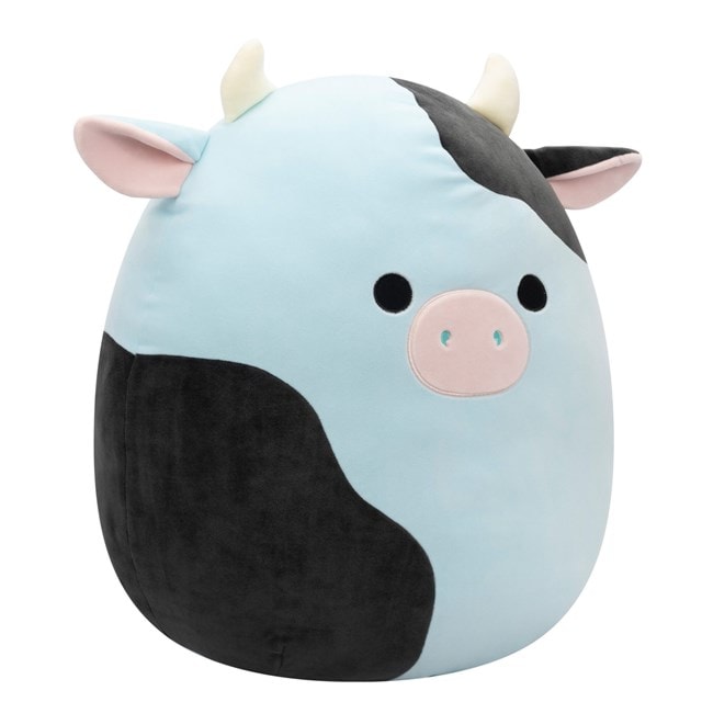 20" Cillian Blue And Black Cow Squishmallows Plush - 2