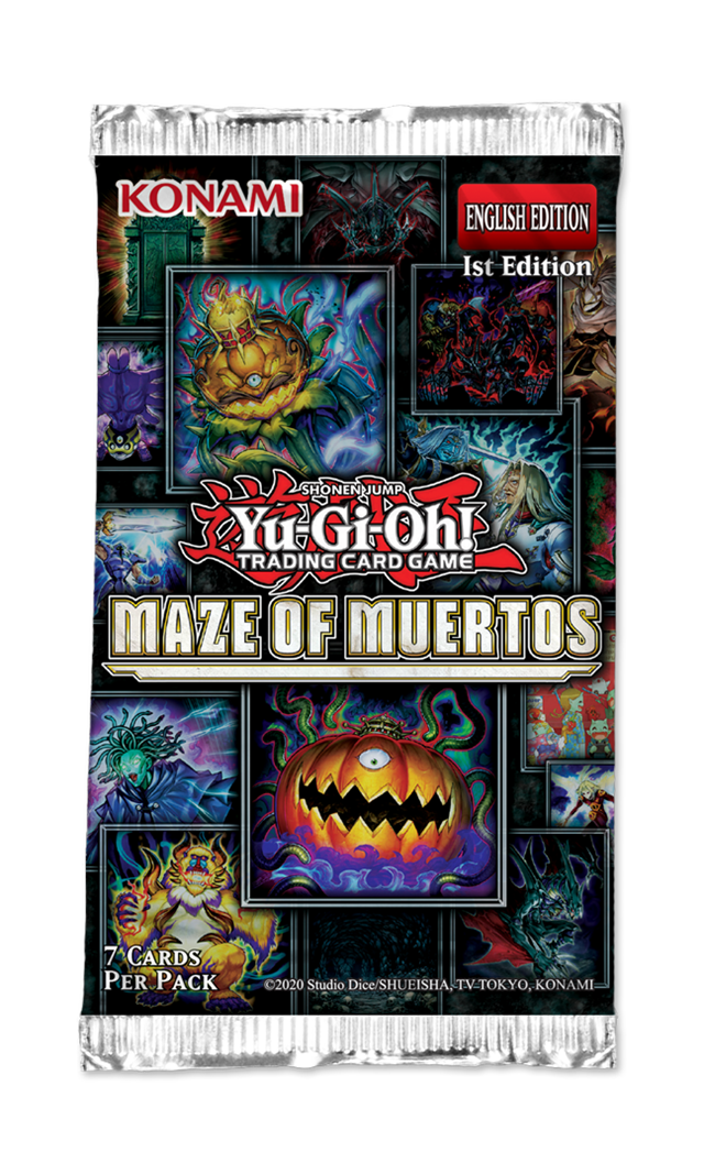 Maze Of Muertos Booster Pack Yu-Gi-Oh! Trading Cards Assortment | Trading Cards | Free shipping over 20 | HMV Store Maze Of Muertos Booster Pack Yu-Gi-Oh! Trading Cards Assortment | Trading Cards | Free shipping over 20 | HMV Store