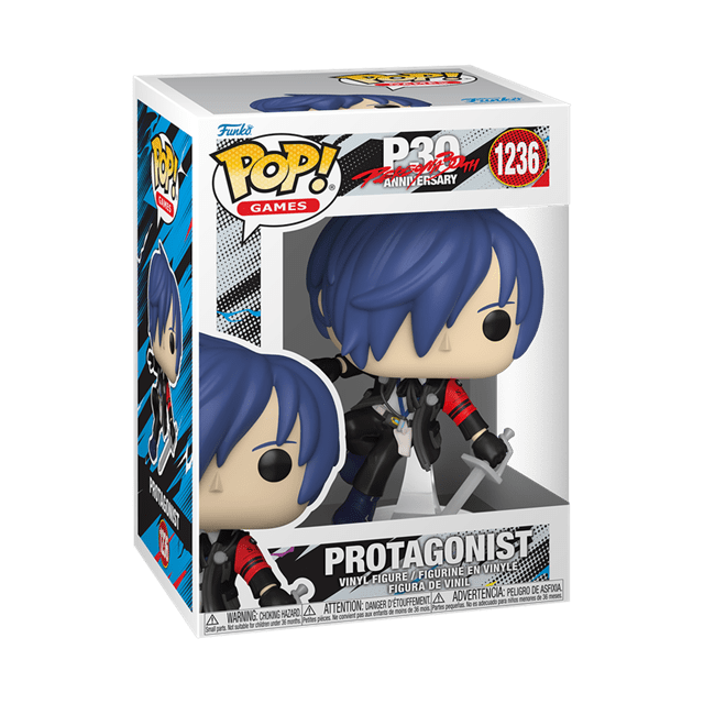 Yuki Makoto Persona 3 Male Protagonist 1236 Persona 30th Anniversary Funko Pop Vinyl - 2