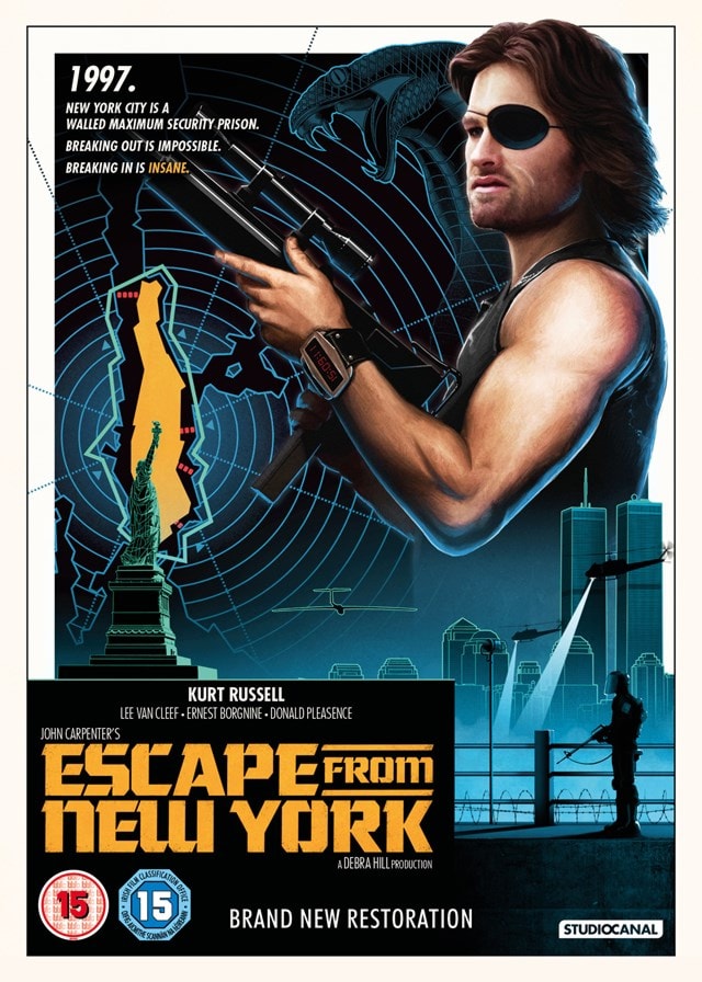 Escape from New York | DVD | Free shipping over £20 | HMV Store