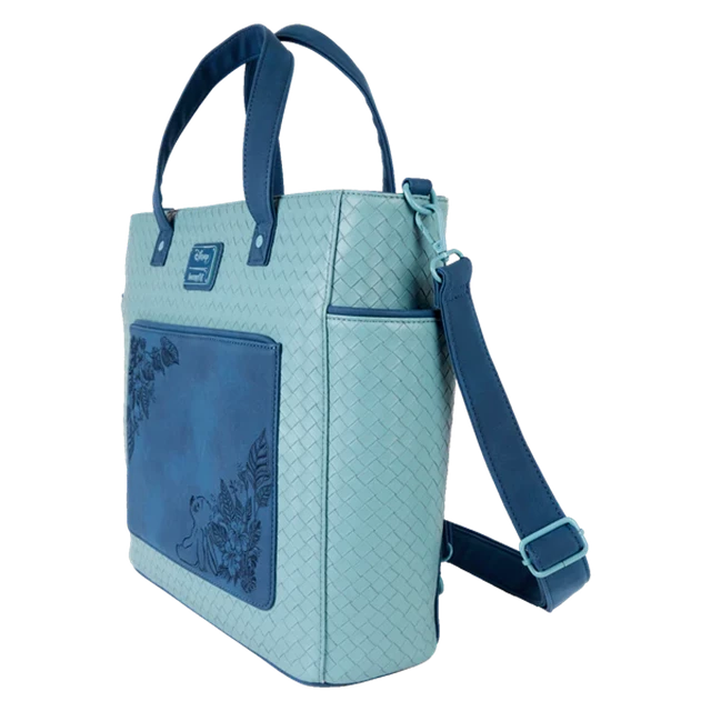 Stitch Embroidered Lilo & Stitch Loungefly Convertible Tote Bag - 2