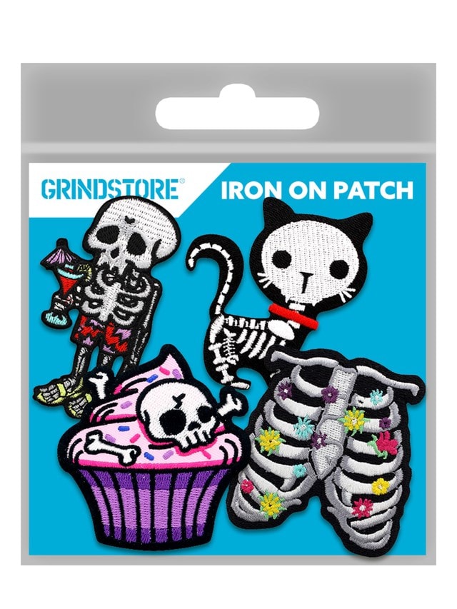 Cute & Creepy Iron On Patch Pack - 1