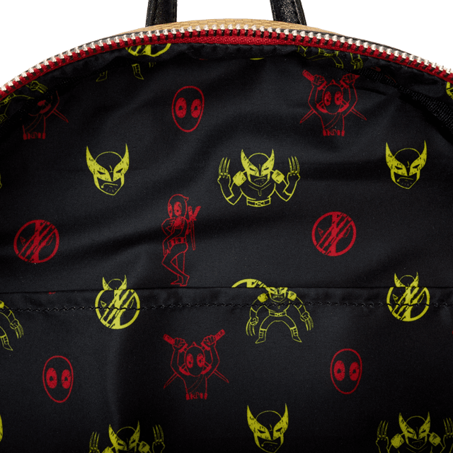 Deadpool & Wolverine Marvel Loungefly Mini Backpack - 8