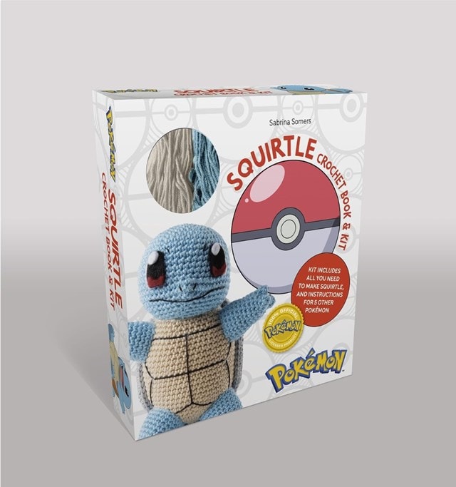 Pokemon Crochet Squirtle Book & Kit By Sabrina Somers - 3