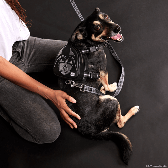 Darth Vader Cosplay Dog Harness Star Wars Loungefly Pets (Small) - 5