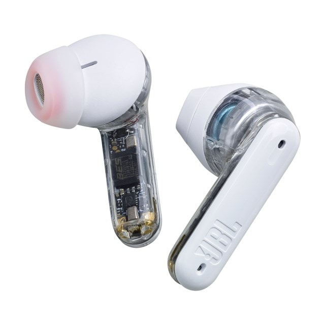JBL Tune Flex Ghost Edition White Active Noise Cancelling True Wireless Bluetooth Earphones - 2