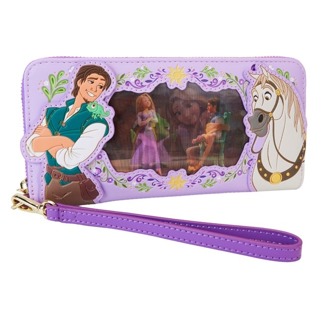 Princess Rapunzel Lenticular Wristlet Wallet Tangled Loungefly - 2