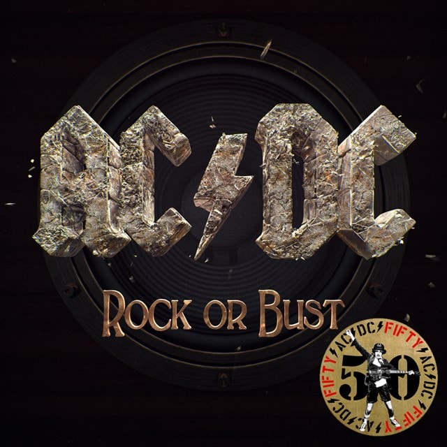 Rock Or Bust - 50th Anniversary Limited Edition Gold Vinyl - 2