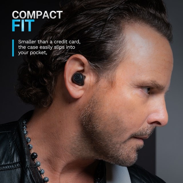 JLab Go Pop ANC Black Active Noise Cancelling True Wireless Bluetooth Earphones - 6