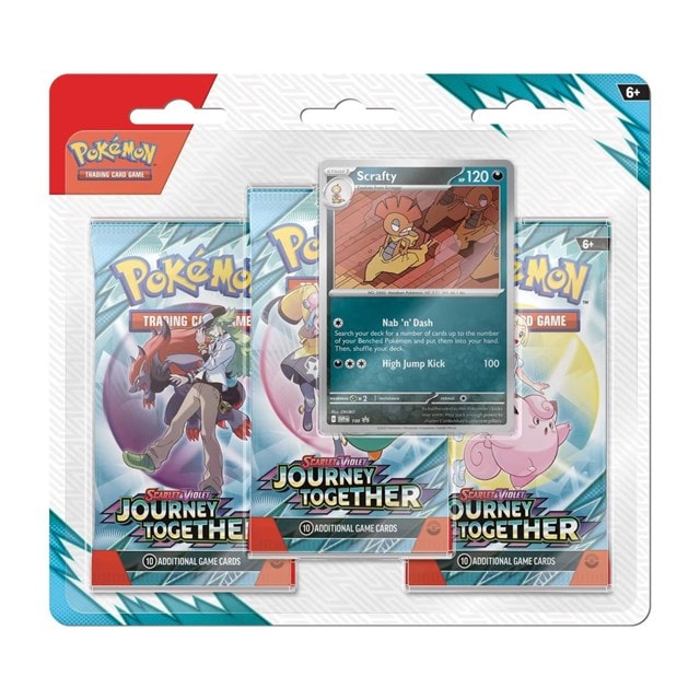 Pokémon Scarlet & Violet 9 Journey Together 3 Pack Trading Cards Assortment - 2