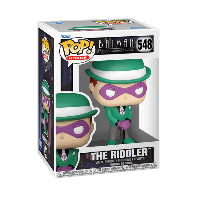 Riddler 548 Batman Animated Series Funko Pop Vinyl - 2