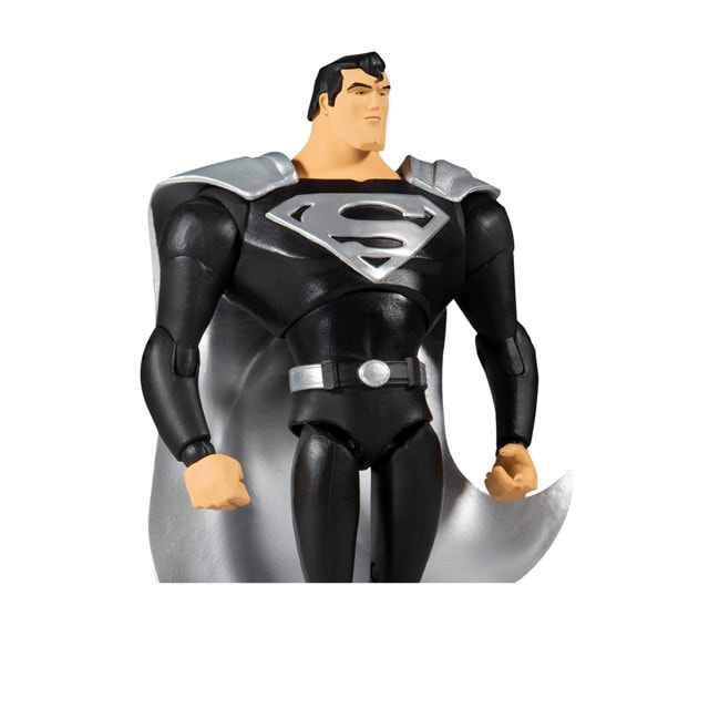 Animated Superman Black Suit DC Multiverse Action Figure - 5
