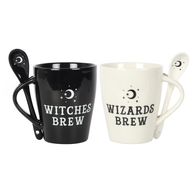 Witches And Wizards Couples Ceramic Mug And Spoon Set - 5
