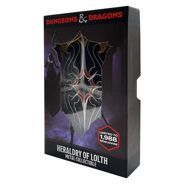 Spider Queen Dungeons & Dragons Limited Edition  Ingot - 2