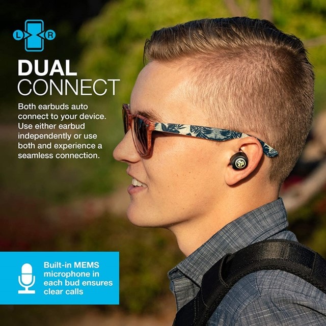 J-Lab Jbuds Air Icon Black True Wireless Bluetooth Earphones - 7