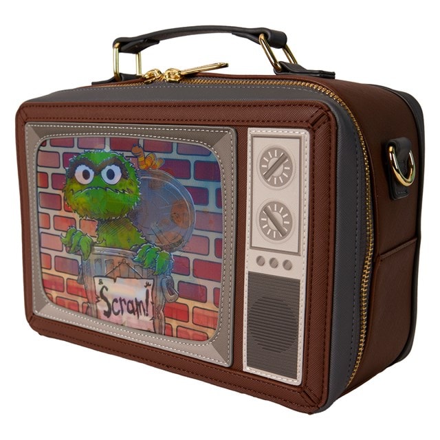 Lenticular Retro TV Sesame Street Loungefly Crossbody Bag - 7