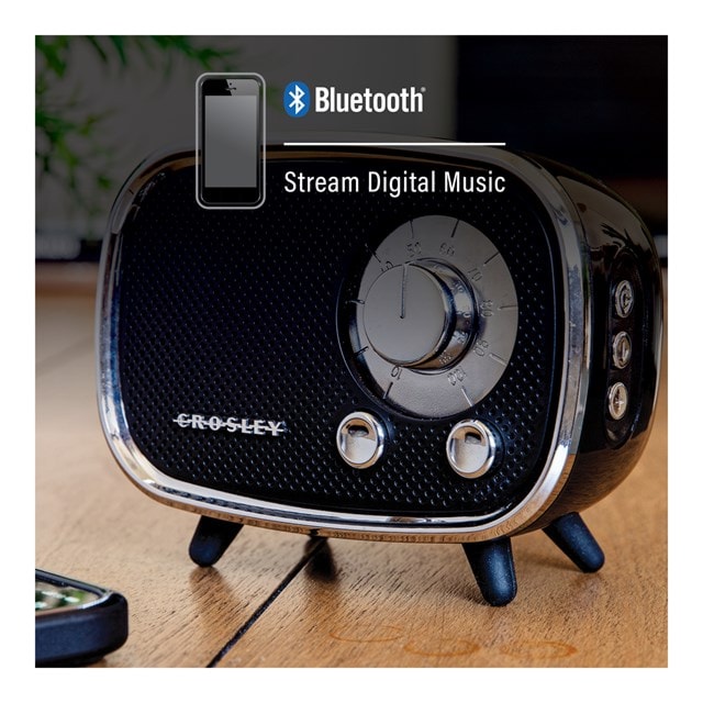 Crosley Rondo Black Bluetooth Speaker - 7