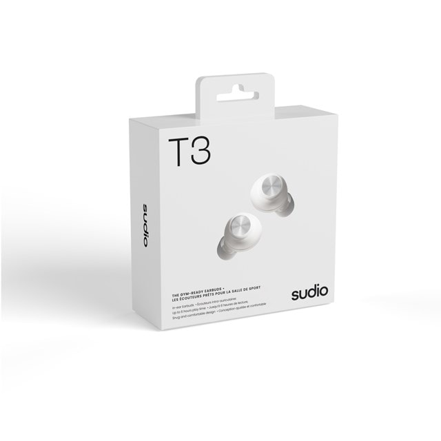 Sudio T3 White True Wireless Bluetooth Earphones - 4