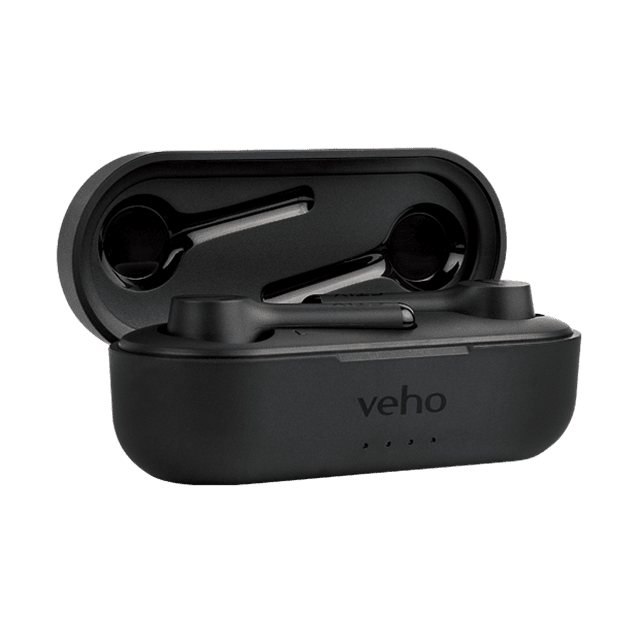 Veho STIX Black True Wireless Bluetooth Earphones - 2