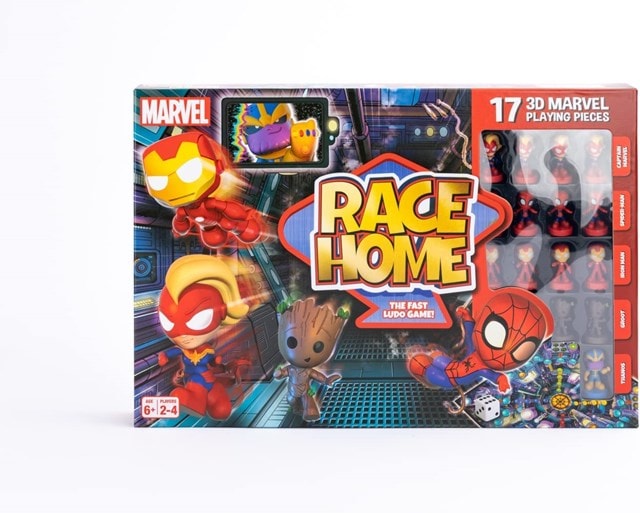 Marvel Race Home Board Game - 1