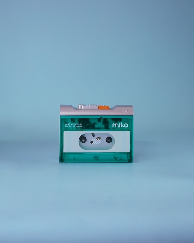 Gadhouse Miko Mint Green Cassette Player - 9