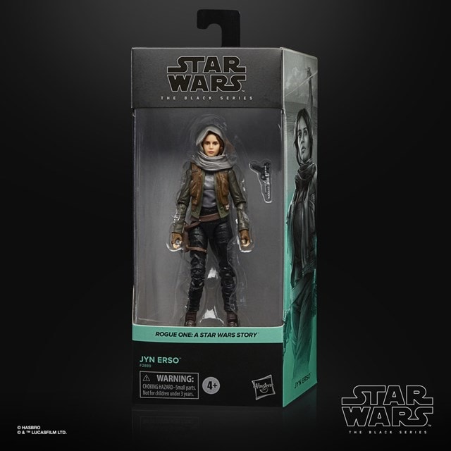 Jyn Erso Rogue One Star Wars Black Series Action Figure - 6