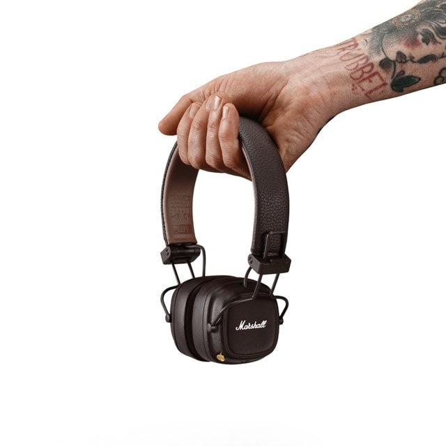 Marshall Major IV Brown Bluetooth Headphones - 8