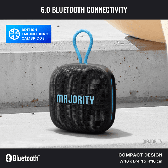 Majority Move M1 Portable Bluetooth Speaker - 11