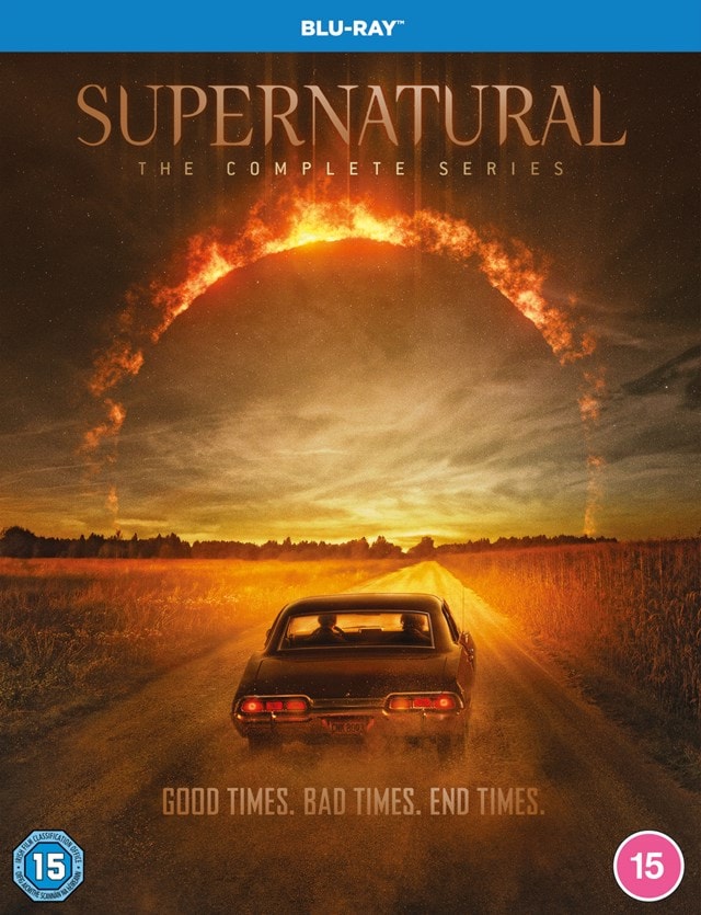 Supernatural Box Set 1-15 Complete Series on Blu-ray | Free