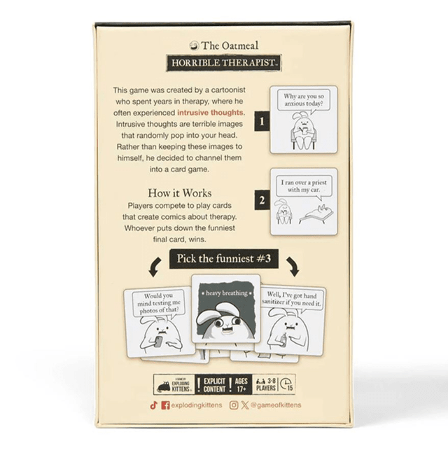 Horrible Therapist Card Game - 2
