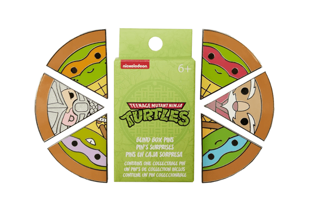 Pizza Slices Teenage Mutant Ninja Turtles Loungefly Mystery Box Pins - 1