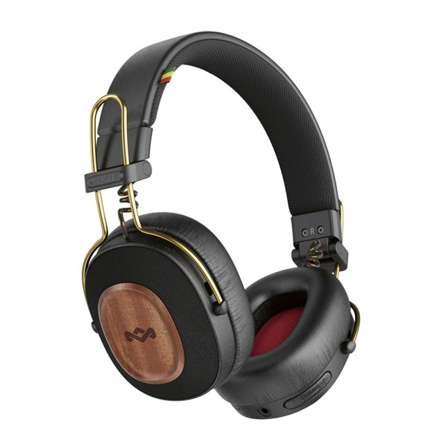 House Of Marley Positive Vibration Riddim Rasta Bluetooh Headphones - 1