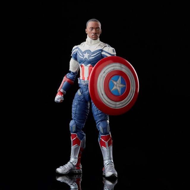 Captain America 2-Pack Steve Rogers Sam Wilson Hasbro Marvel Legends Series Action Figures - 4