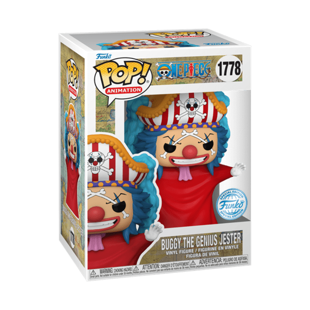 Buggy The Genius Jester 1778 One Piece Limited Edition Funko Pop Vinyl - 2