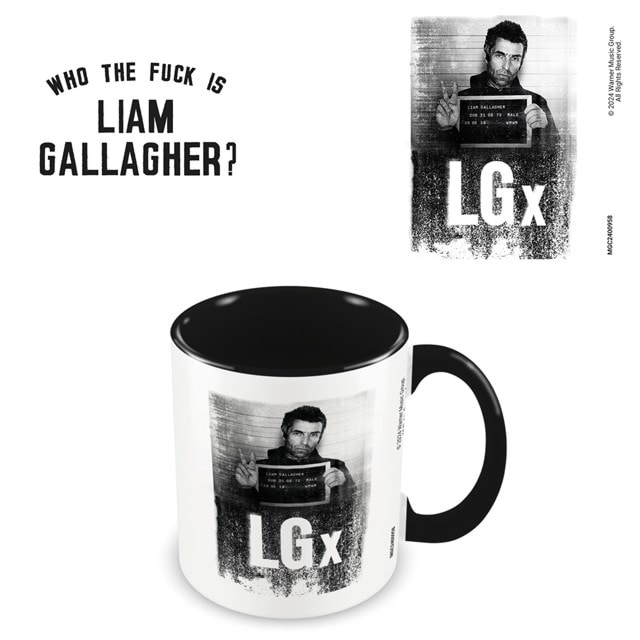 Who Is Liam? Liam Gallagher Coloured Inner Mug - 1