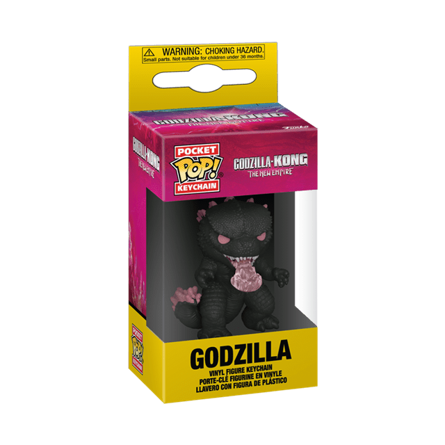 Godzilla With Heat-Ray Godzilla X Kong The New Empire Funko Pop Vinyl Keychain - 2