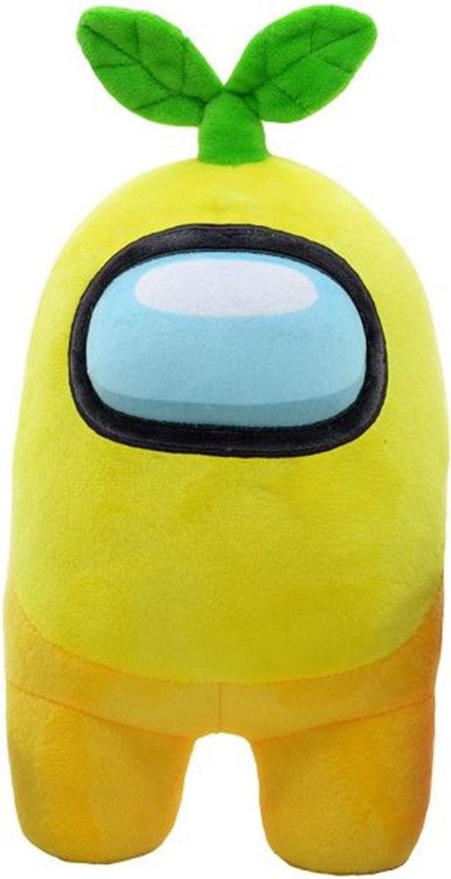 Yellow + Plant Official Plush With Accessory (12''/30cm) Among Us Soft Toy - 1