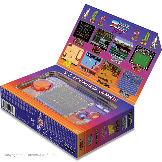 Pocket Player Data East Hits (308 Games In 1) My Arcade Portable Gaming System - 4