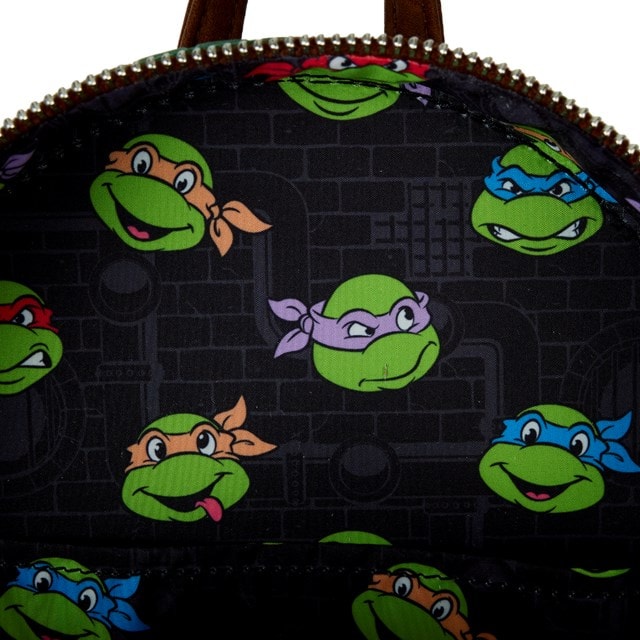 Classic Teenage Mutant Ninja Turtles TMNT Loungefly Molded Sling Bag - 5