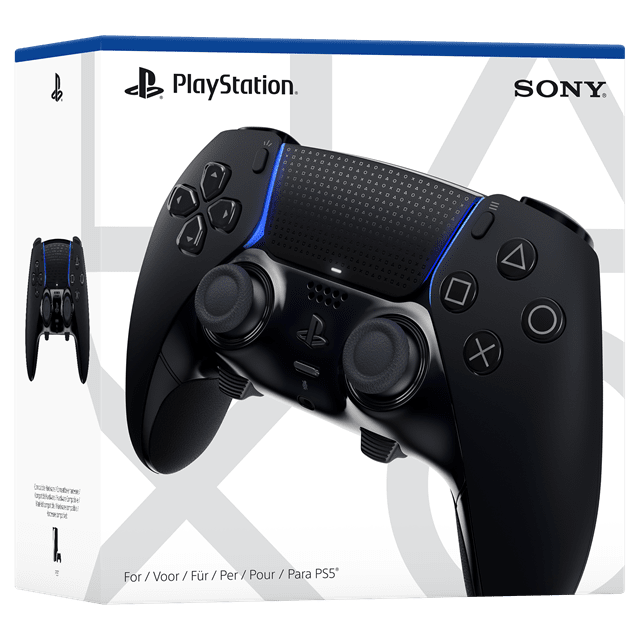 Official PlayStation 5 DualSense Edge Wireless Controller - Midnight Black - 8